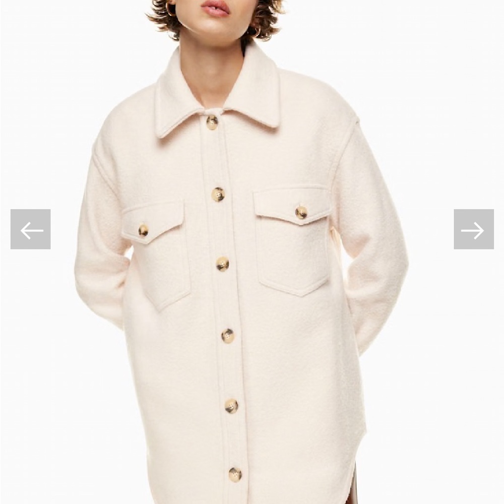 Aritzia Wilfred Ganna Shirt Jacket